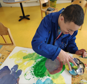 Activité artistique au SAJ